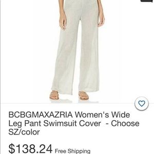 BCBG Maxazria Swimsuit Cover Up Ivory